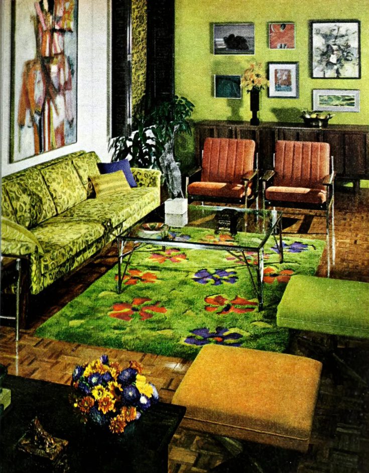 See 60s & 70s boho living room decor with an eclectic, cozy vibe ...