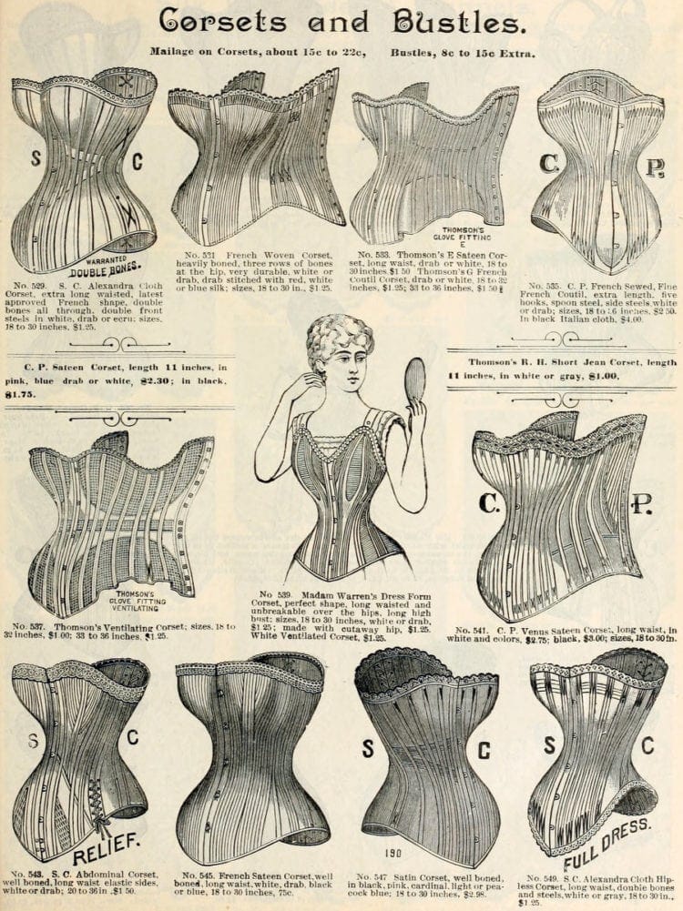 Victorian corsets What they were like & how women used to wear them