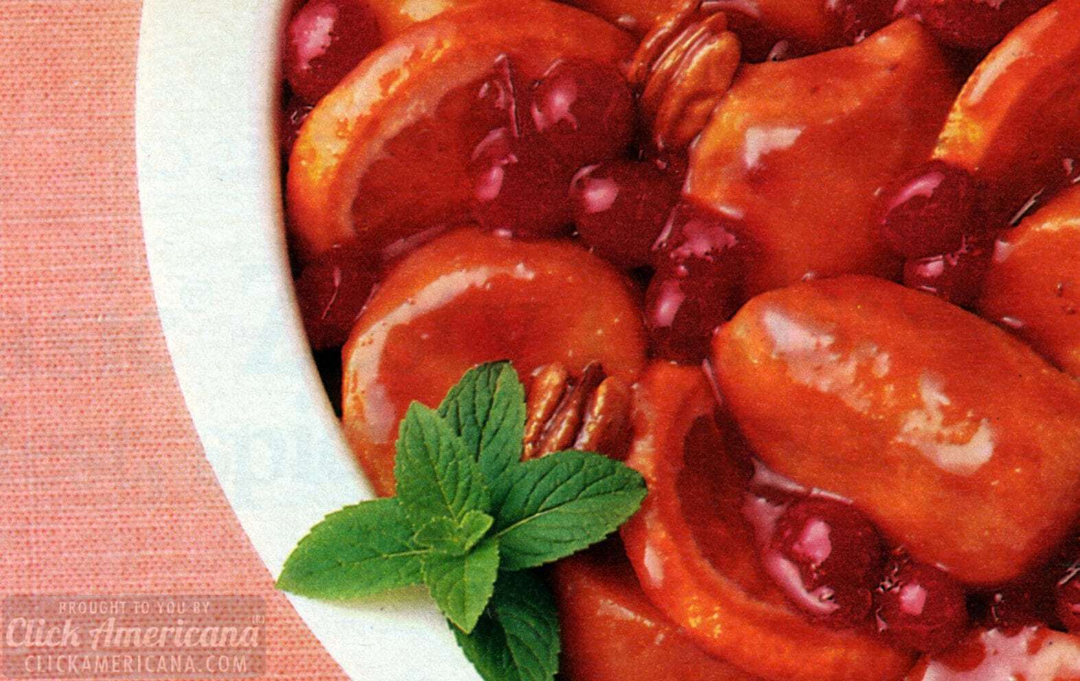 Cranberry yam casserole vintage recipe