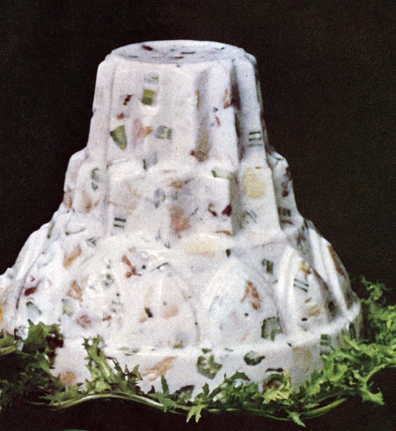 Creamy chicken salad mold A really retro recipe from 1965 Click