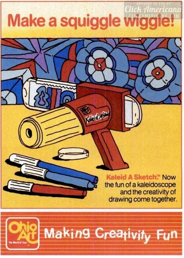 Kaleid A Sketch toy from Ohio Arts