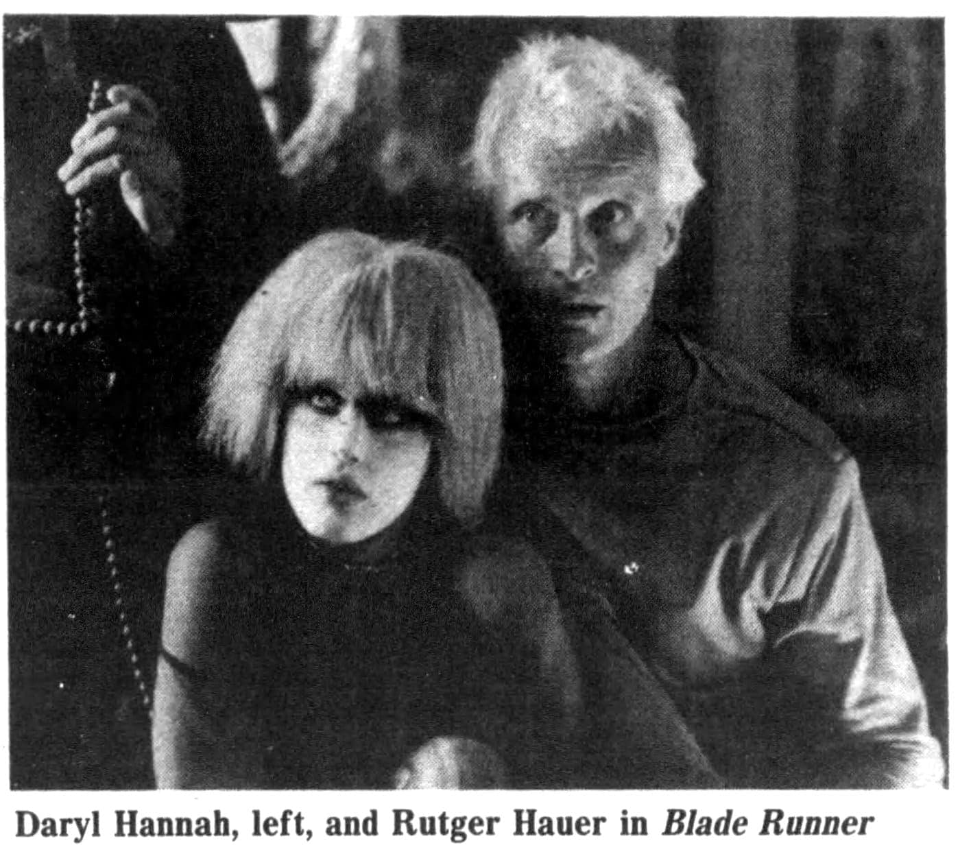 Blade Runner turned out to be one of the most influential sci-fi movies ever made (1982) 6 Daryl Hannah and Rutger Hauer in Blade Runner 1982