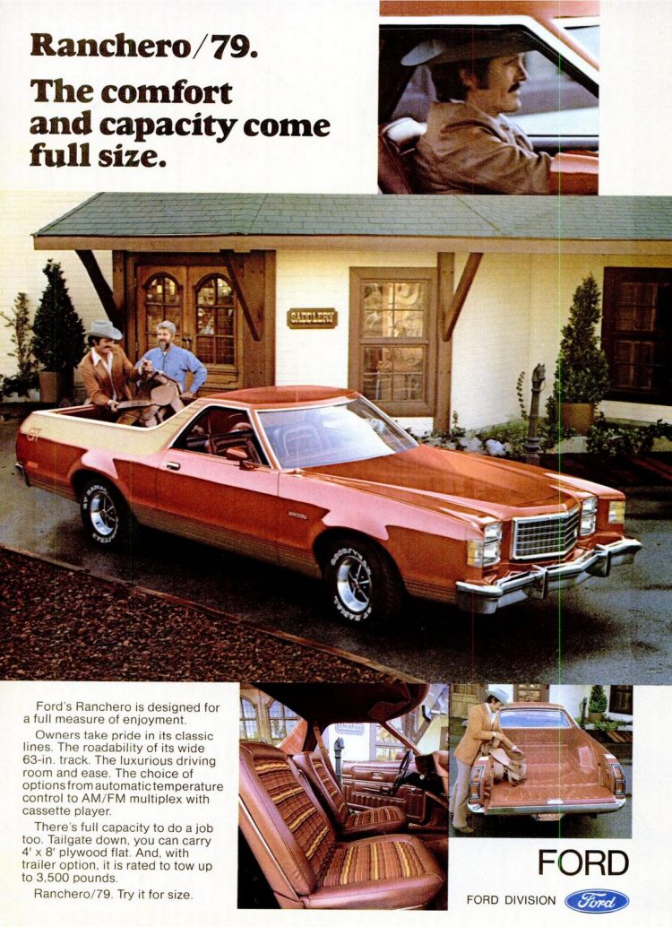 Dec 1978 Ford Ranchero 1979
