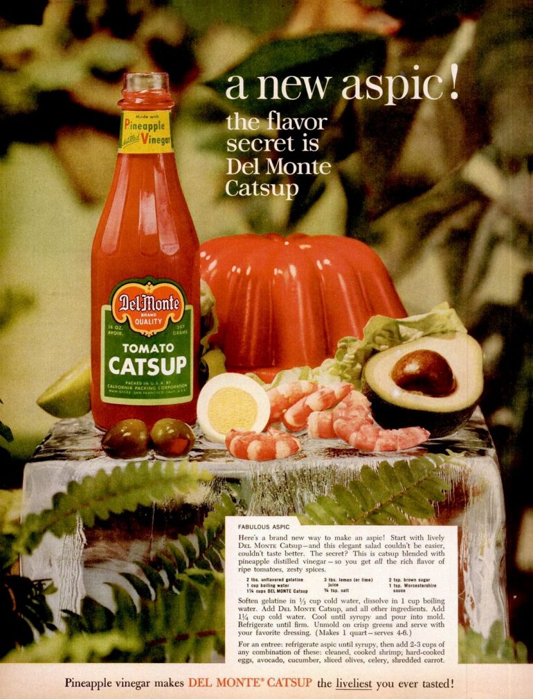 The history of catsup, plus check out these vintage catsup/ketchup