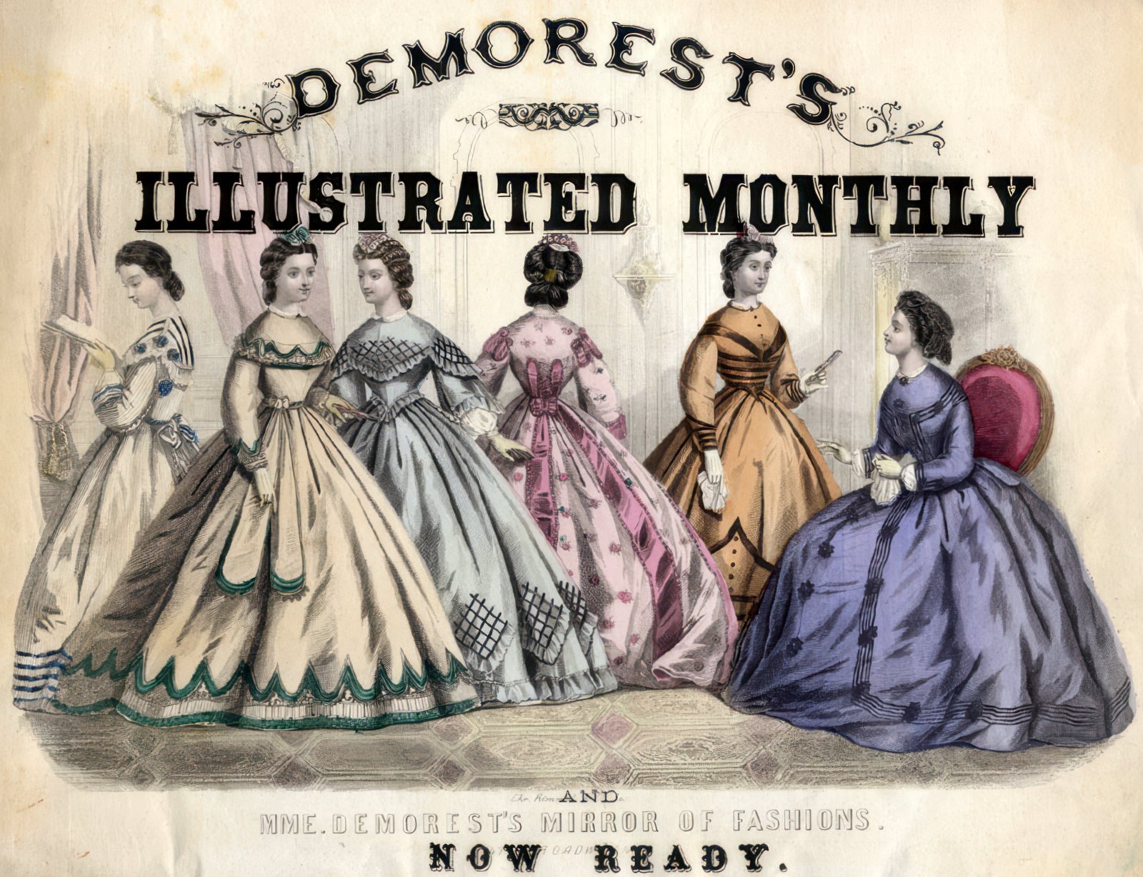 Demorest's Illustrated Monthly magazine via ClickAmericana com