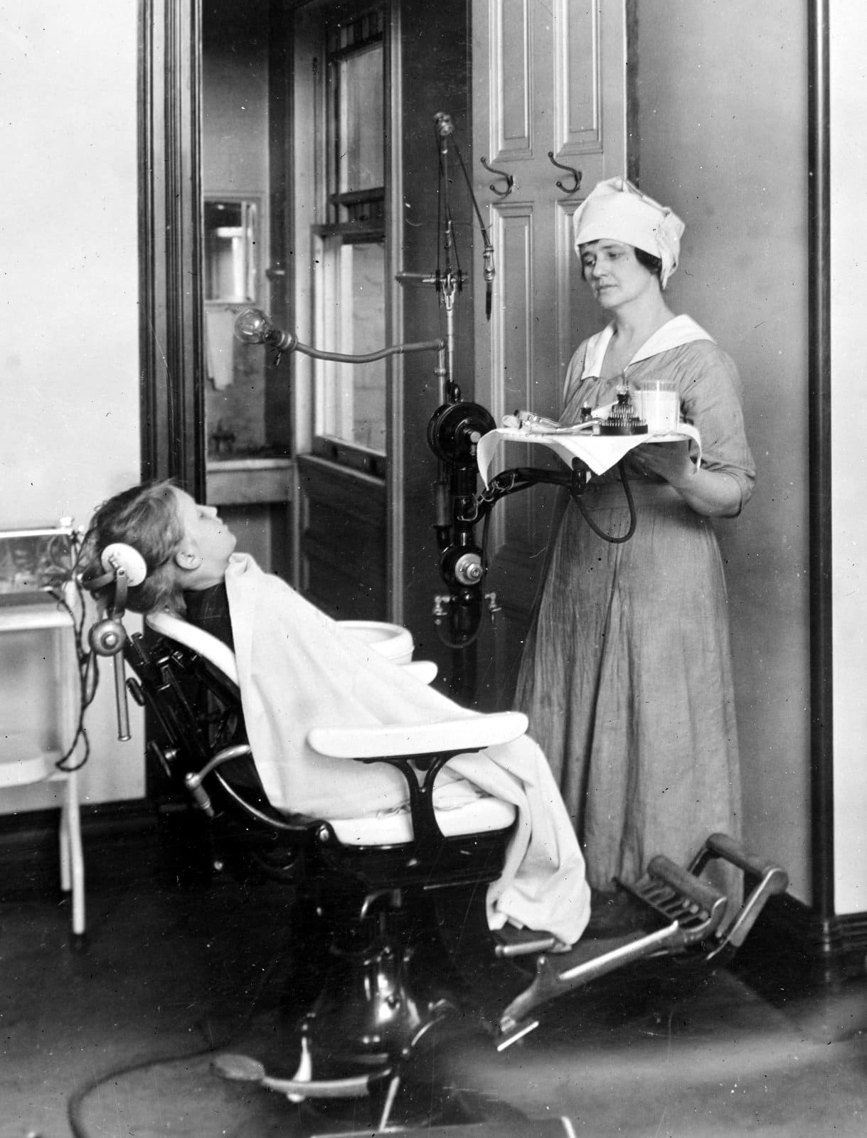 Oldfashioned dentistry makes dental care today seem like magic Click Americana