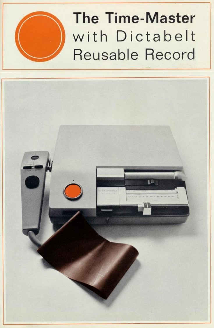 How a Dictaphone & other vintage office transcription machines worked
