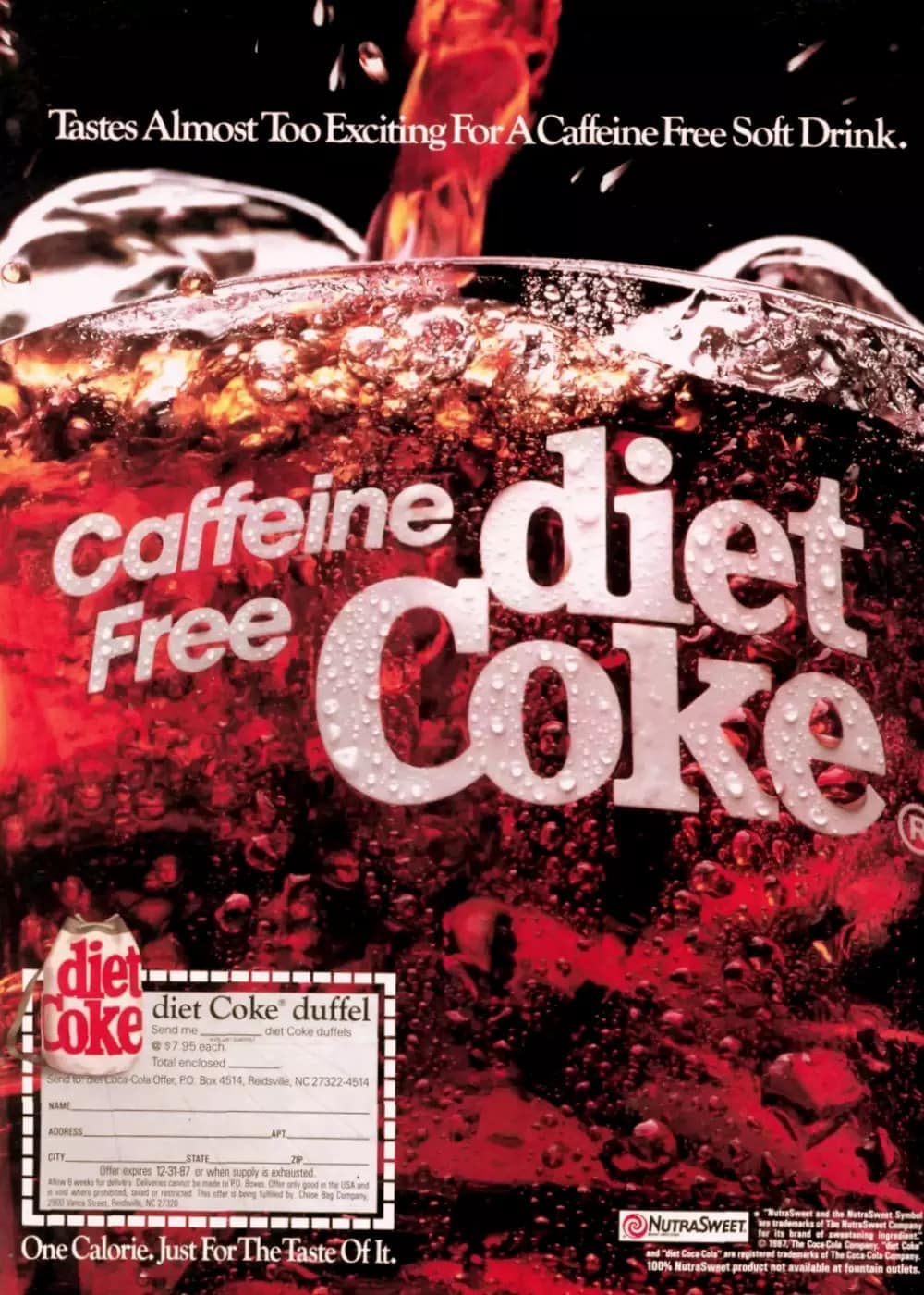 Pop culture Vintage diet sodas from the '80s, like Dr Pepper, Sprite, Diet Coke & Fresca