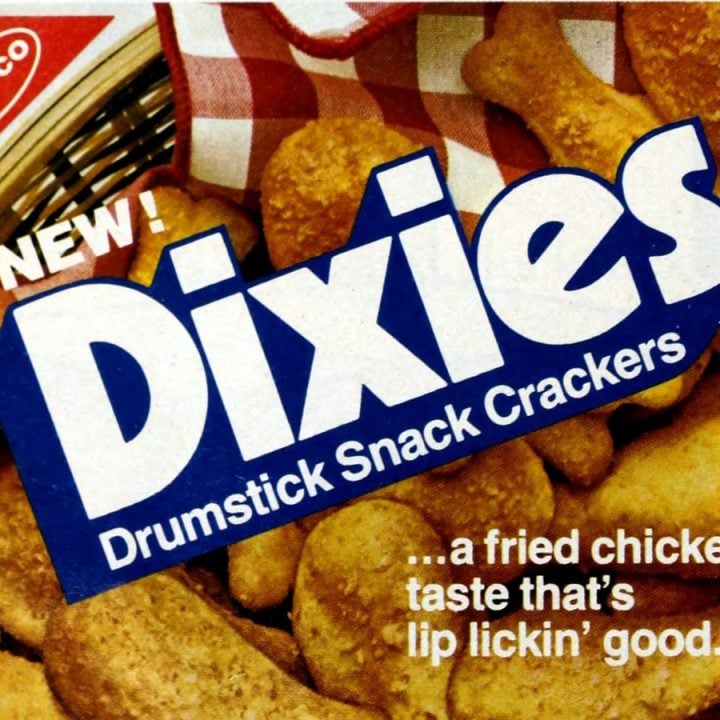 Dixies drumstick snack crackers (1978) at ClickAmericana com
