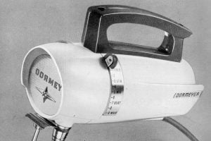 Dormeyer portable mixer with 9 speeds! (1957)