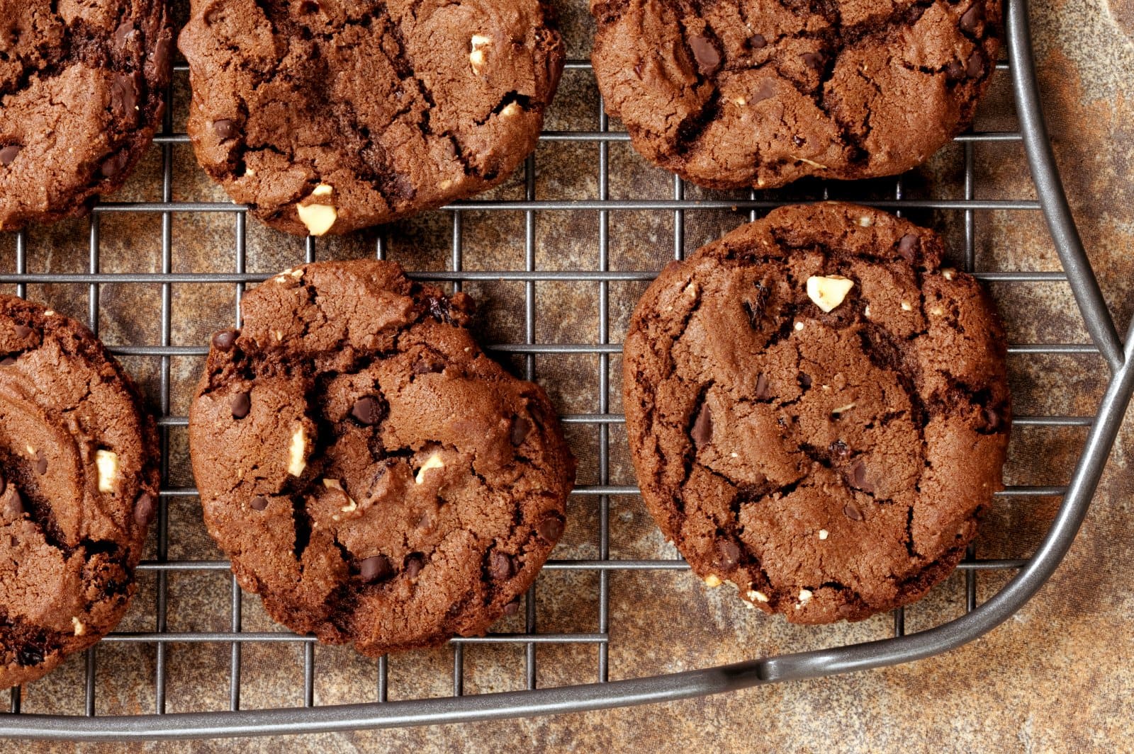 Double chocolate mint chip cookies (1986) - Click Americana
