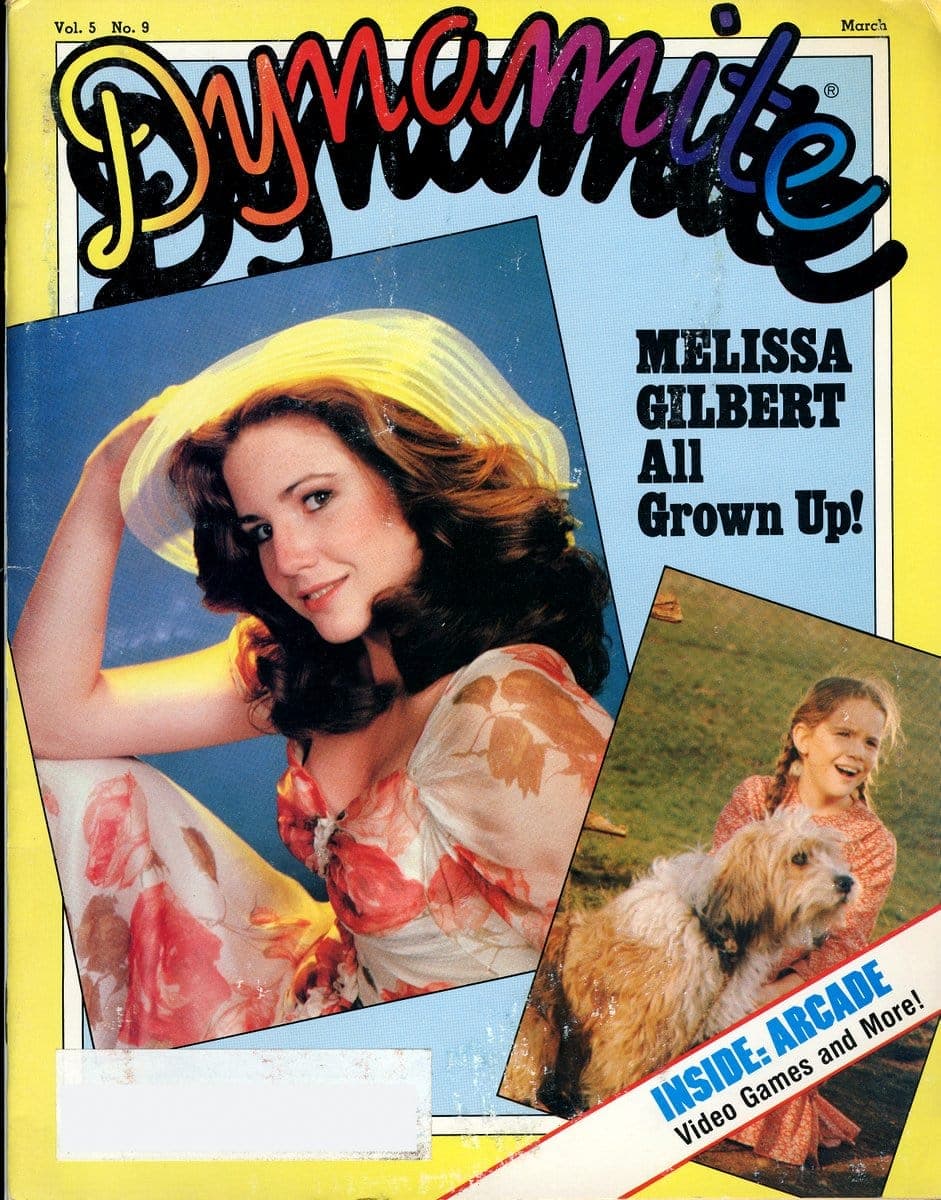 Dynamite magazine had 1970s & 1980s celebrities GenX kids loved: See 60 classic covers here! 59 Dynamite - Melissa Gilbert All Grown Up! (March 1982)