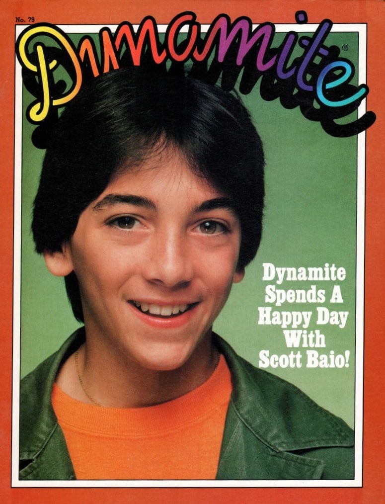 Dynamite magazine had 1970s & 1980s celebrities GenX kids loved: See 60 classic covers here! 49 Dynamite Scott Baio