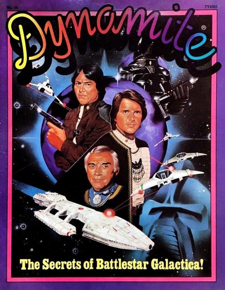 Dynamite magazine had 1970s & 1980s celebrities GenX kids loved: See 60 classic covers here! 35 Battlestar Galactica