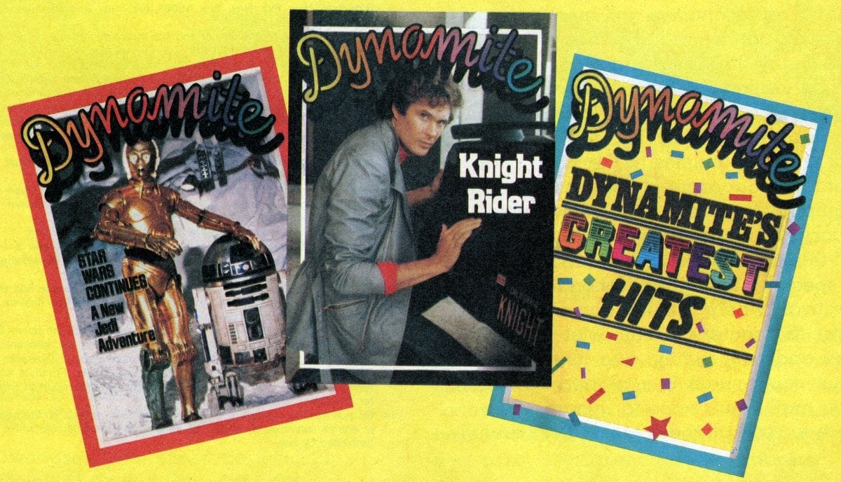 Dynamite magazine had 1970s & 1980s celebrities GenX kids loved: See 60 classic covers here! 64 Dynamite magazine covers - 1983