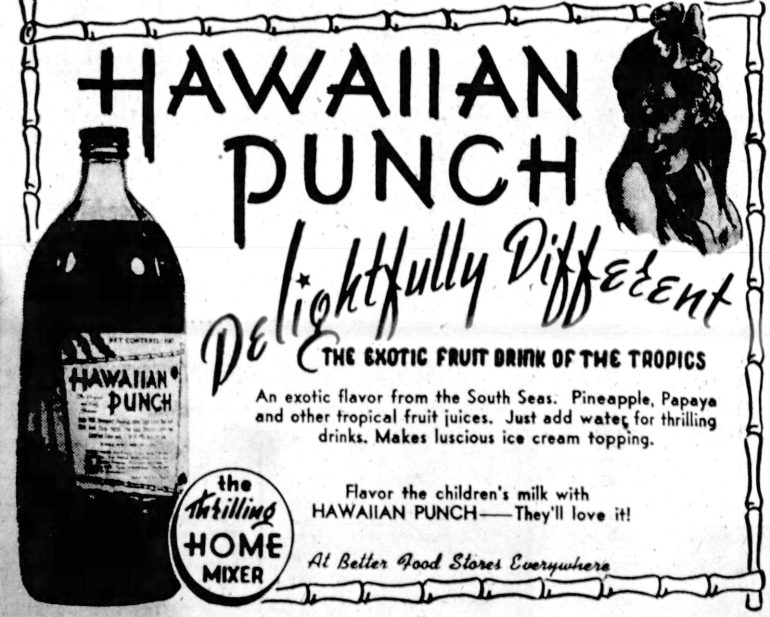 Hawaiian Punch Remember the retro tropical fruit drink & its tasty