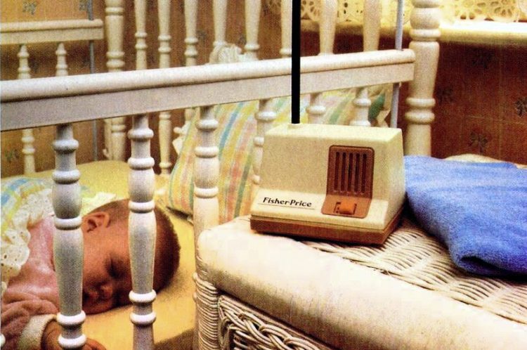 Vintage baby nursery monitors from Fisher-Price (1980s) - Click Americana