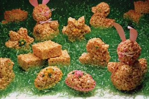 Easter Rice Krispies treats Bunnies, eggs more ideas 1982 (3)