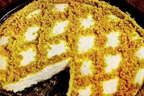 Easy lemon cheesecake pie retro recipe from the 1950s
