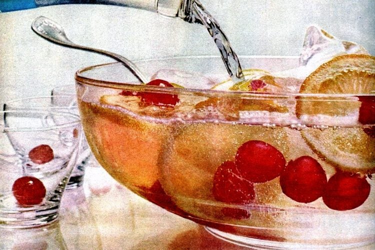 Vintage holiday punch and cocktail recipes from the 50s & 60s Click