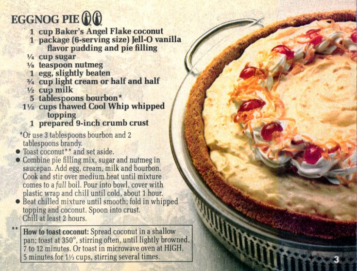 4 classic coconut eggnog pie recipes Pick one to try this Christmas