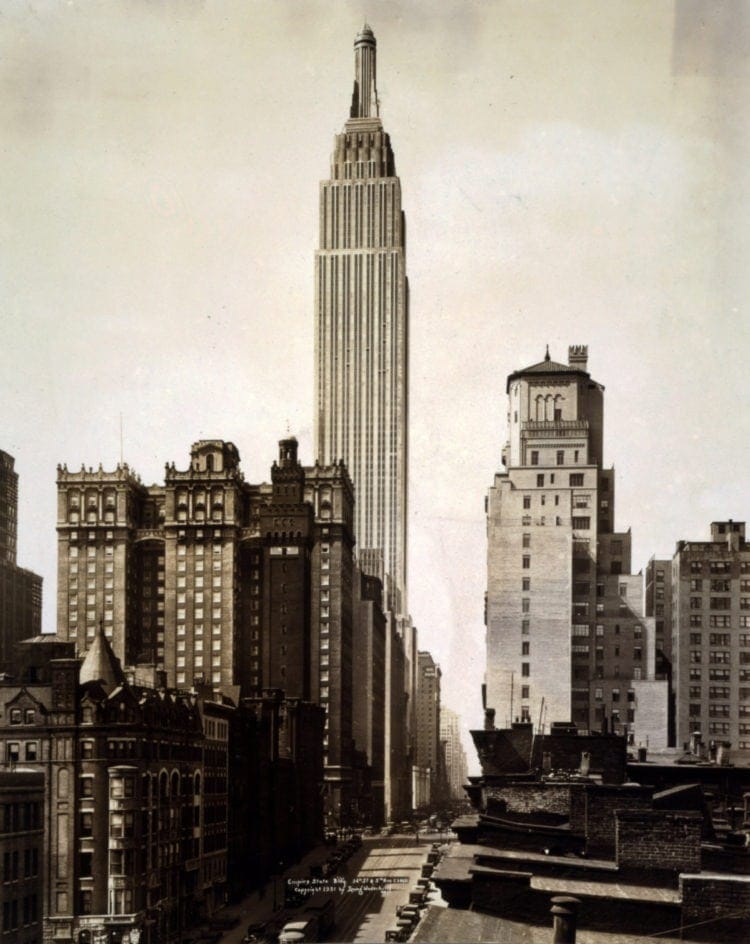 How Safe Are Skyscrapers Like The Empire State Building 1931 Click Americana