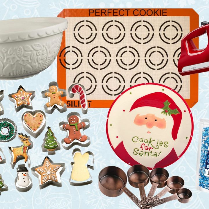 Essential cookie baking supplies for Christmas
