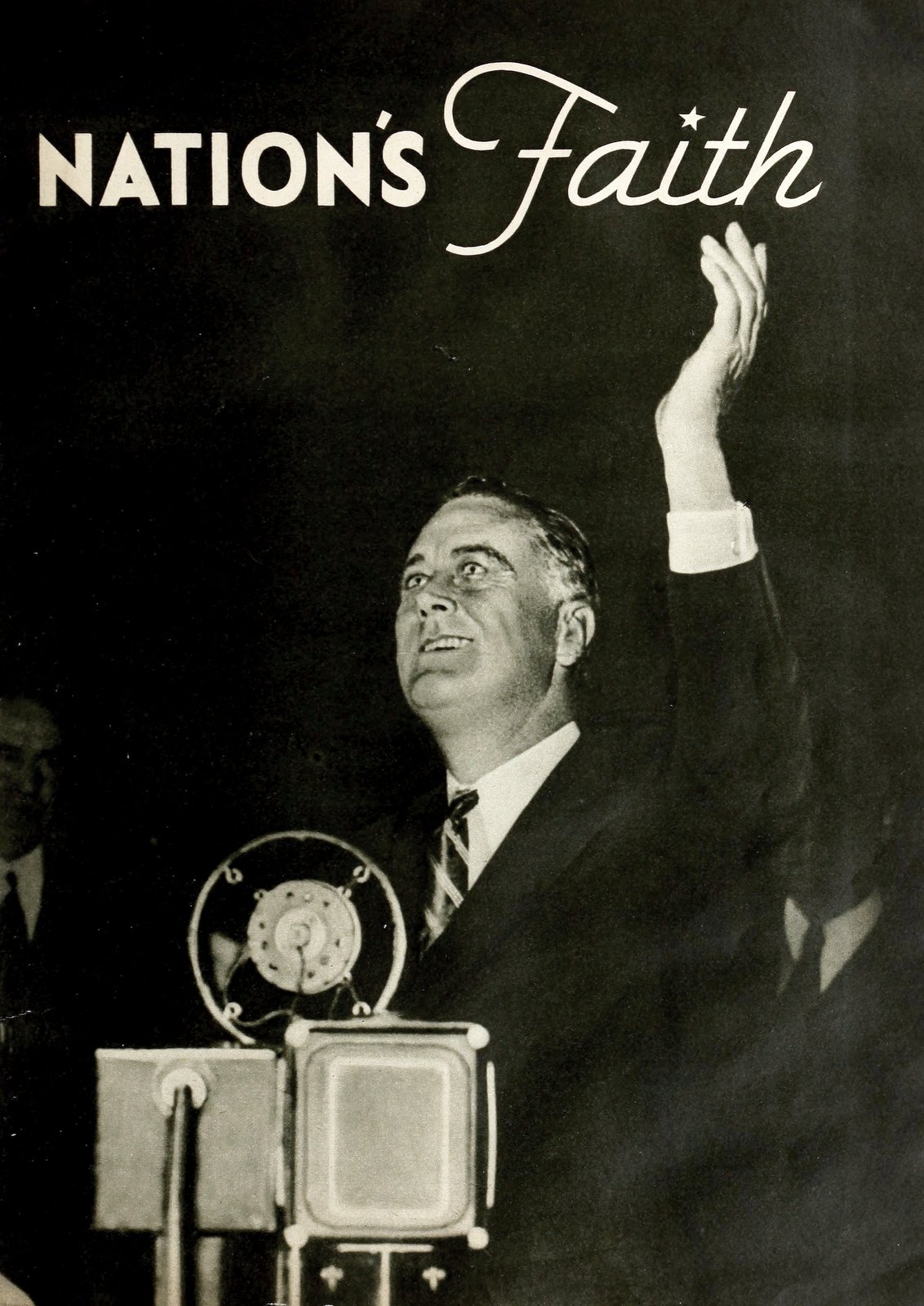 FDR Franklin Delano Roosevelt - Nation's faith via ClickAmericana com