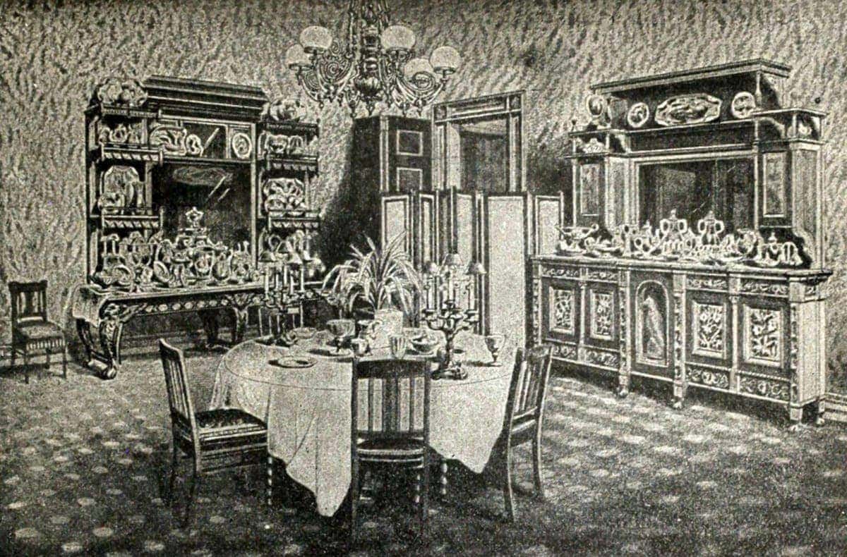 Family dining room 1891