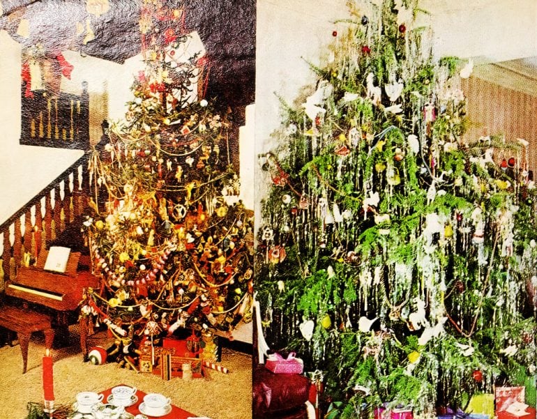 How did people decorate Christmas trees in the 70s? See 55 different