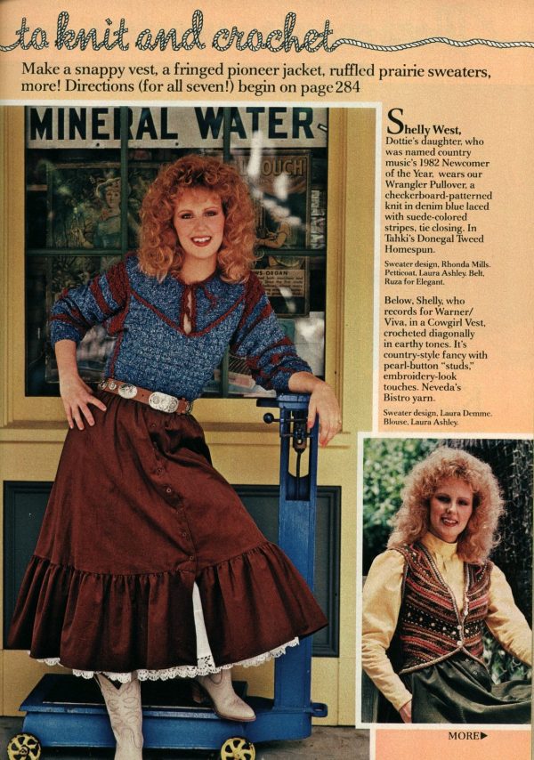 Old-school cottagecore: The prairie dress had a big comeback in the 80s ...