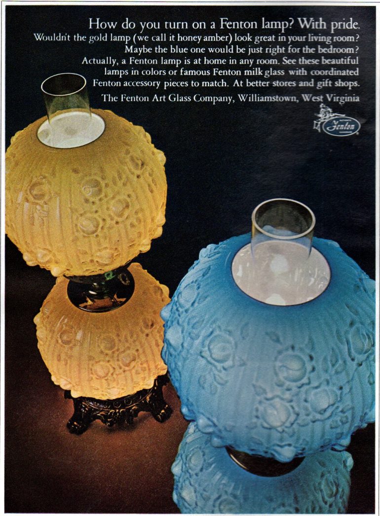 These vintage Fenton glass styles from the 1950s, 60s & 70s are a