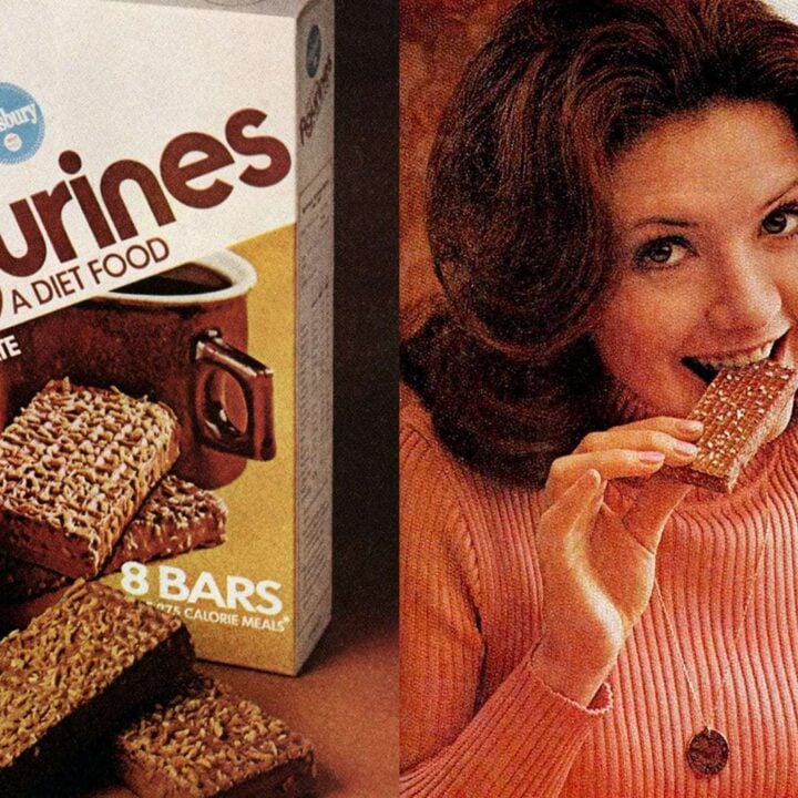 Figurines Those beloved crispy, crunchy diet bars of the 1970s