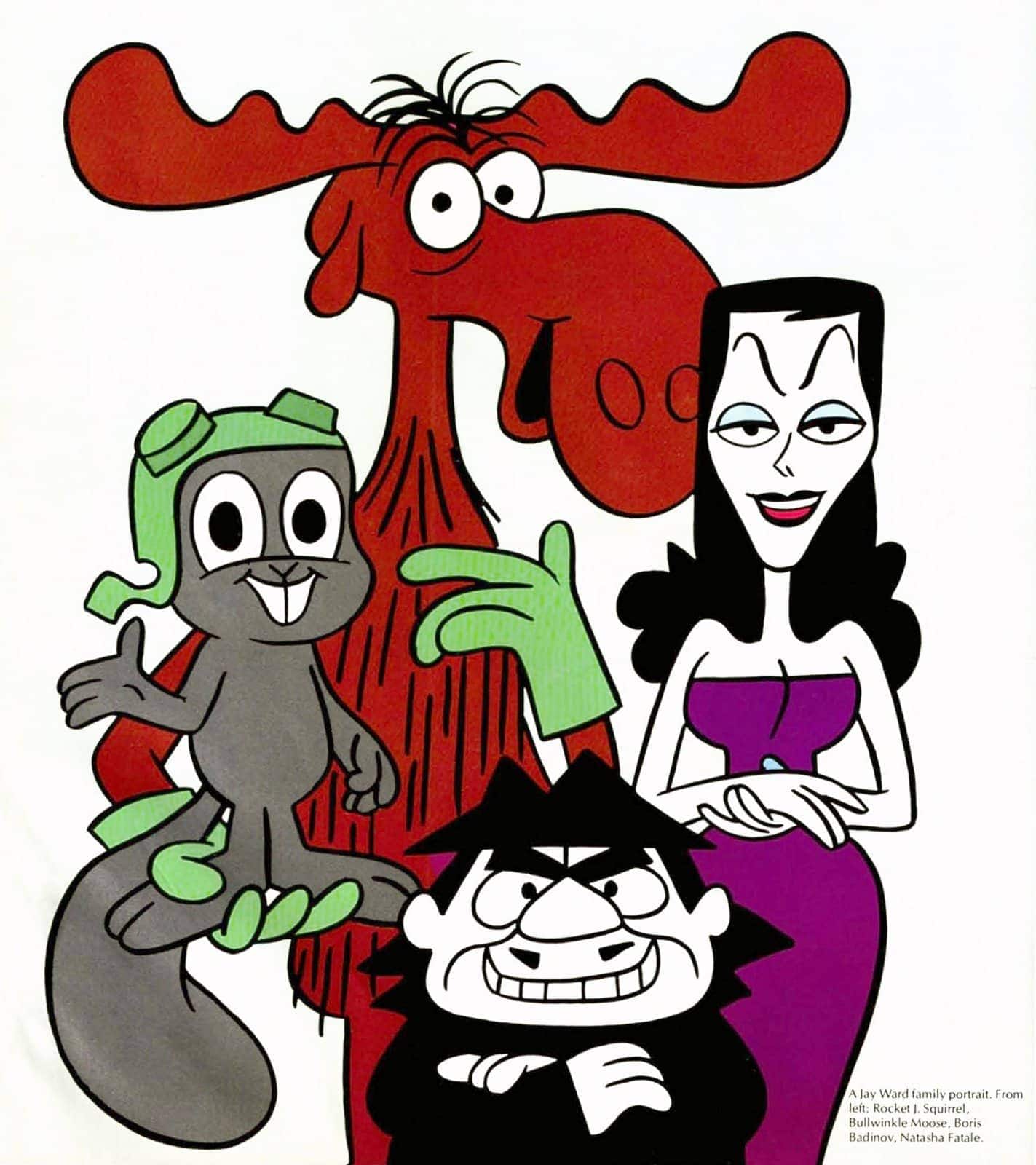 Rocky and Bullwinkle: How a moose & squirrel became TV's sneakiest, funniest satirists (1959-64) 10 Film Comment Magazine Jan-Feb 1975 0077