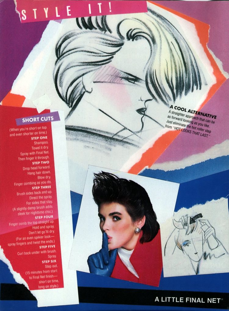 80s hairspray brands The key to that retro big hair look Click Americana