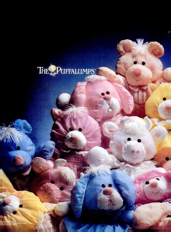 40 cute vintage plush toys & stuffed animals from the '80s Click