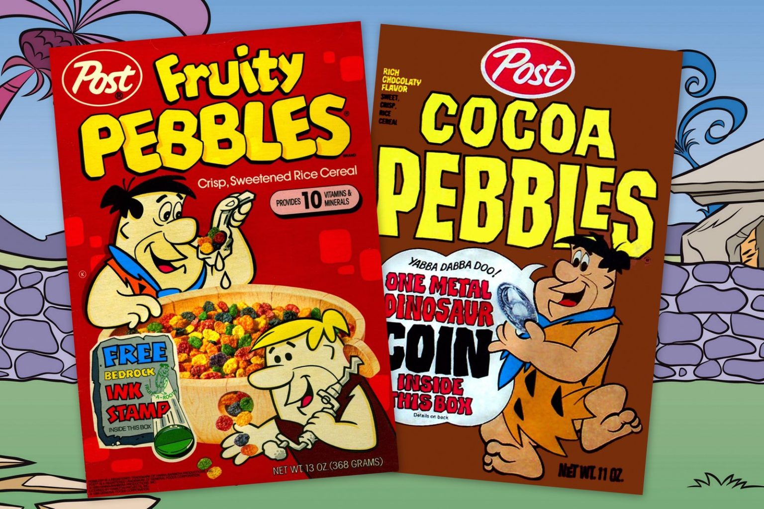 How The Flintstones helped debut Fruity Pebbles & Cocoa Pebbles cereals