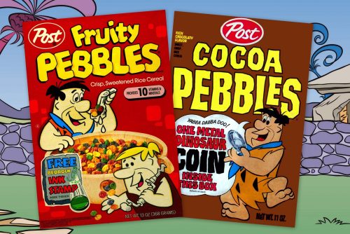 Flintstones - Fruity Pebbles and Cocoa Pebbles