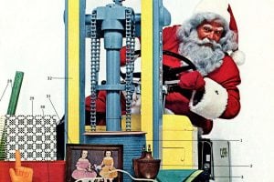 Merry vintage Christmas gift ideas for the mid-century home, from 1964