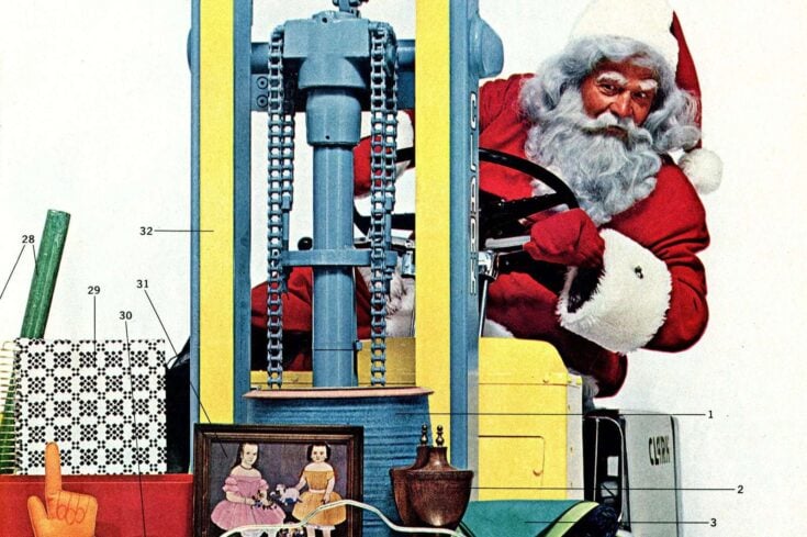 Merry vintage Christmas gift ideas for the mid-century home, from 1964