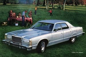 Ford LTD and LTD II cars from the late '70s