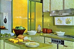 Formica kitchen for the New York World's Fair, 1964