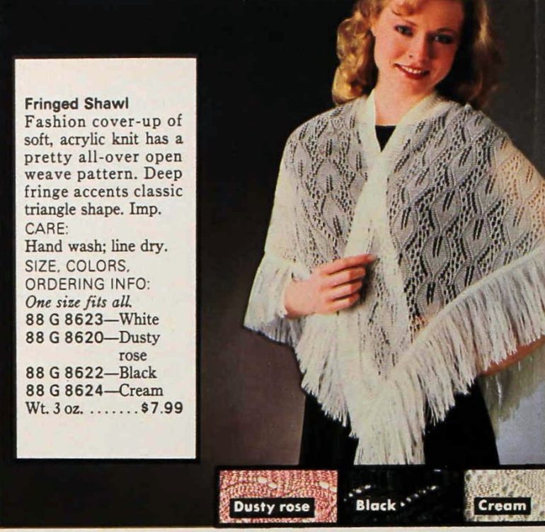 70s shawl
