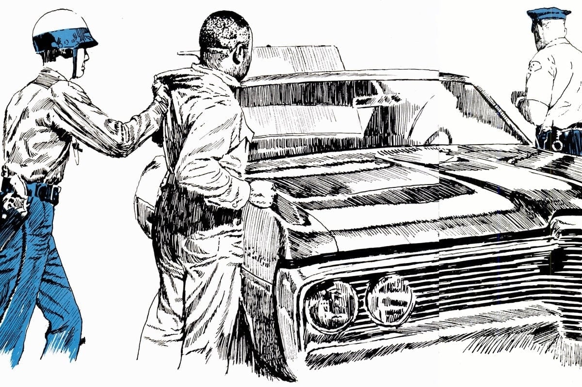 From 1968 What to do if you're arrested - a guide for African Americans