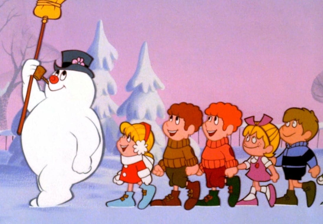 Frosty the Snowman The beloved vintage Christmas TV special that began