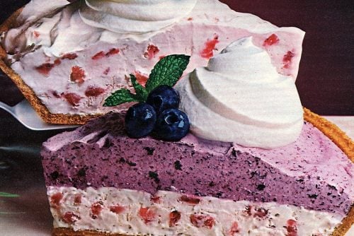 Fruity yogurt pies Strawberry Supreme Double Fruit Fantastique from 1985