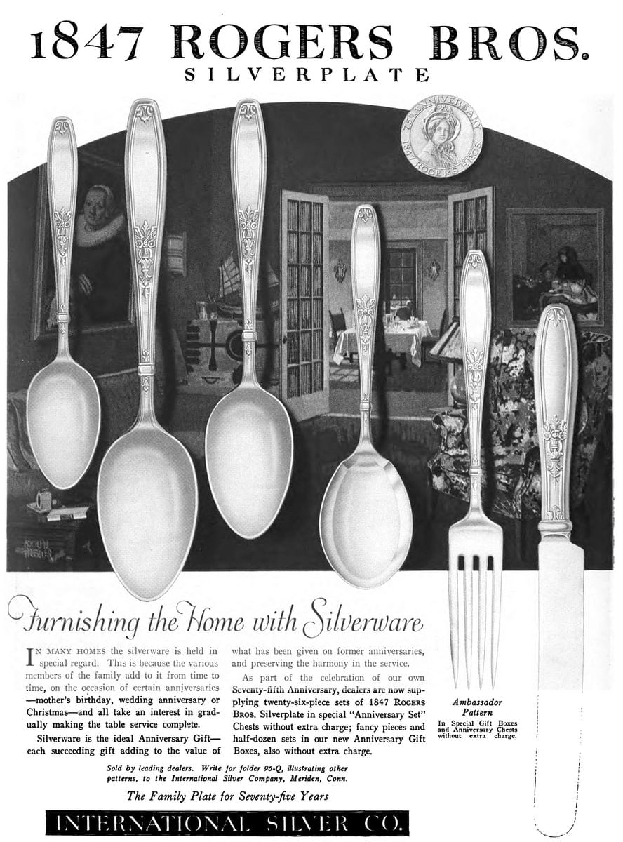 Furnishing the home with silverware (1922)