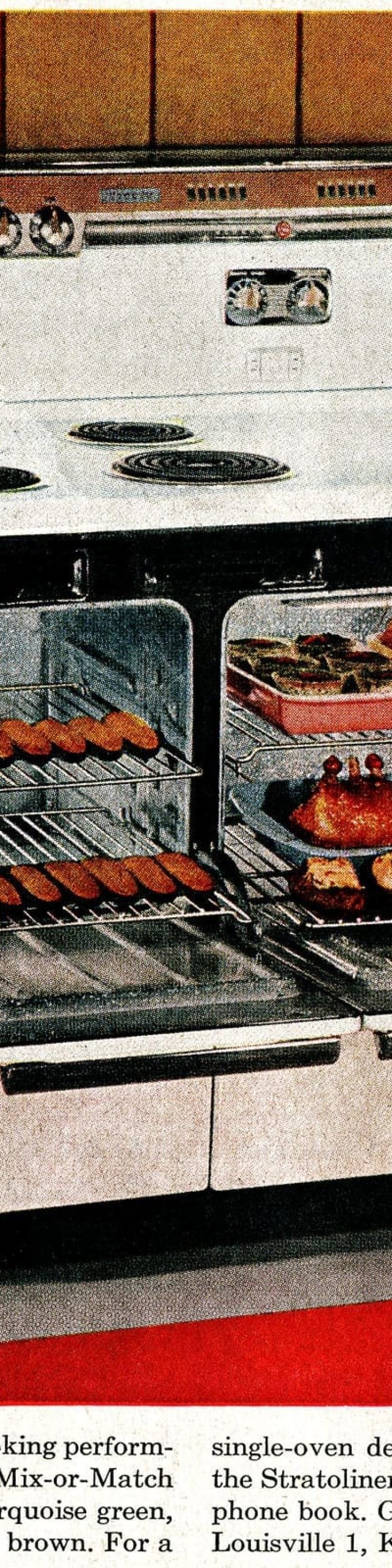 The Liberator GE Deluxe SpeedCooking electric ranges (1955) Click