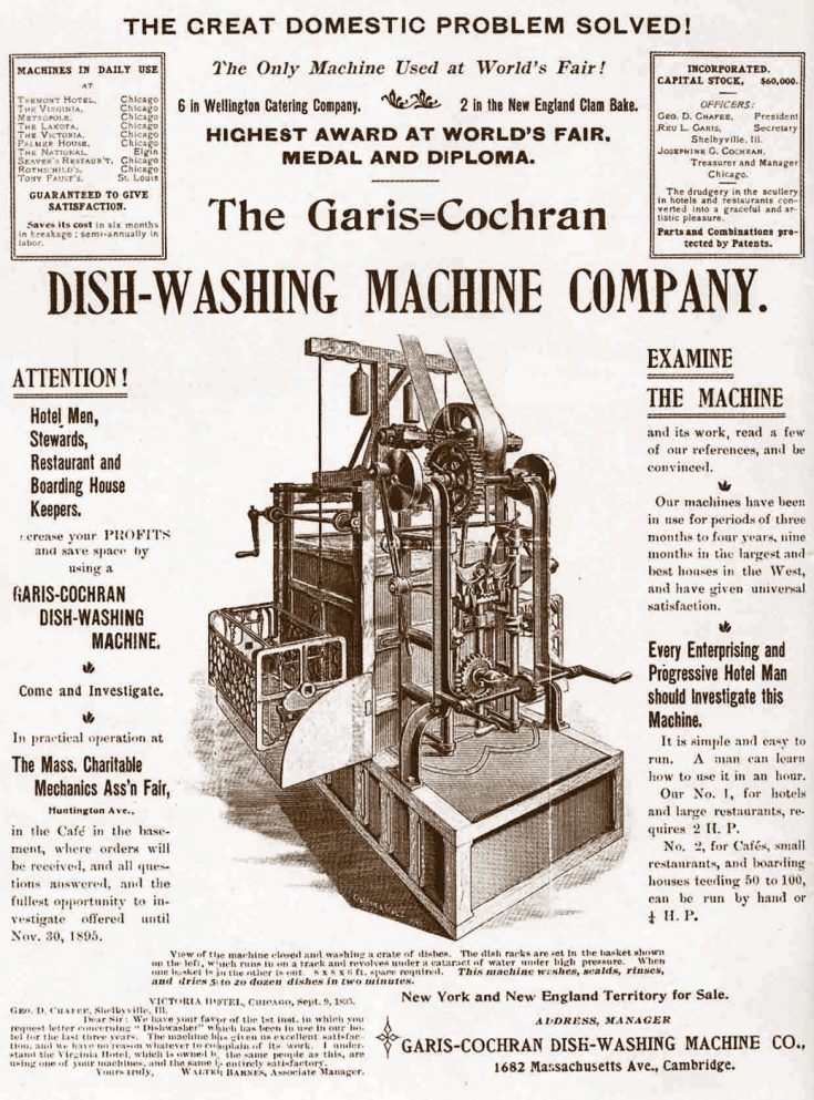 How one woman invented the automatic dishwasher & saved us all