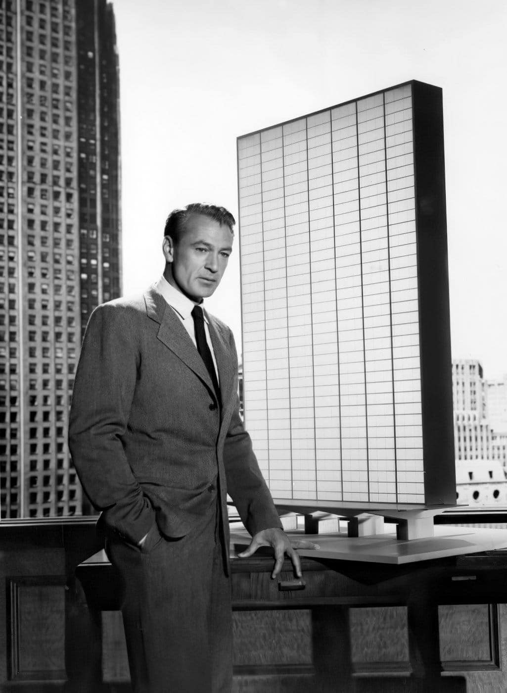 Gary Cooper in The Fountainhead movie (1949)